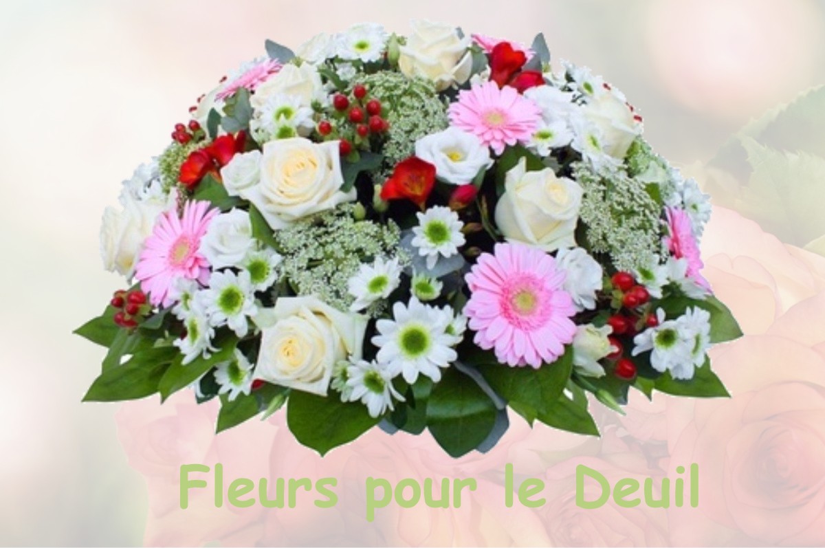 fleurs deuil BEAUMONT-HAGUE